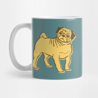 Pug Pillow Mug